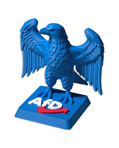 Adler-Figur Blau
