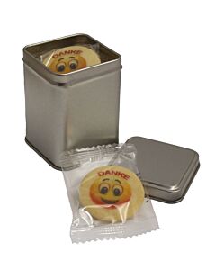Butterkekse in Metall-Geschenkdose