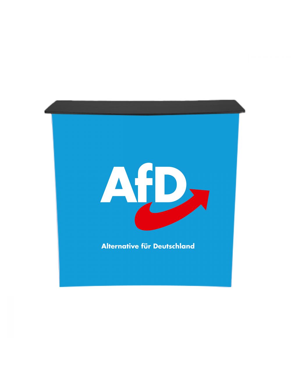 AfD-Fanshop Textiltheke